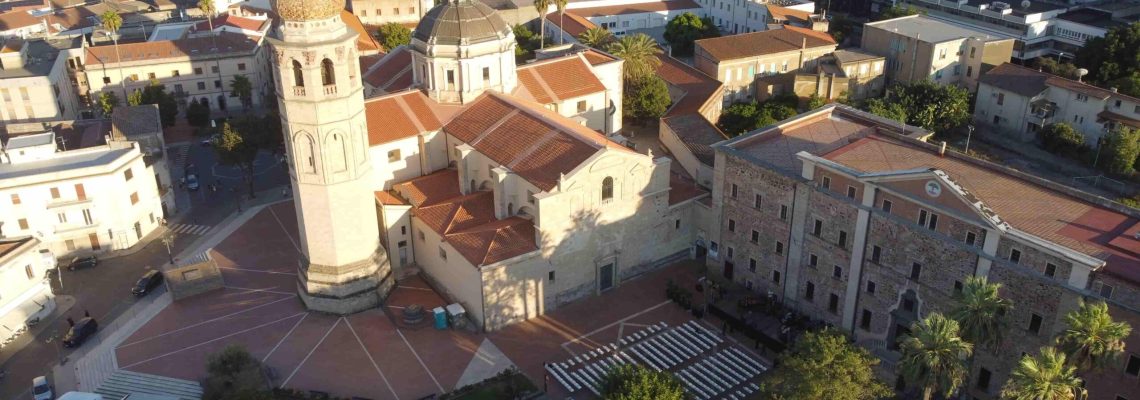 allestimento piazza cattedrale - oristano_2023
